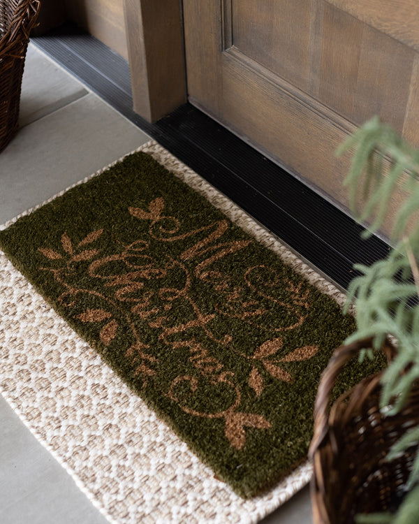 Pine Merry Christmas Doormat