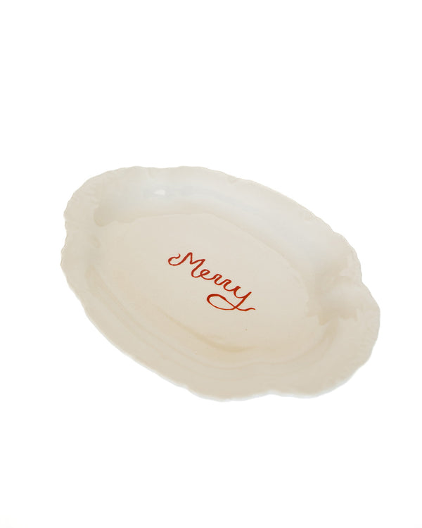 Merry Table Platter