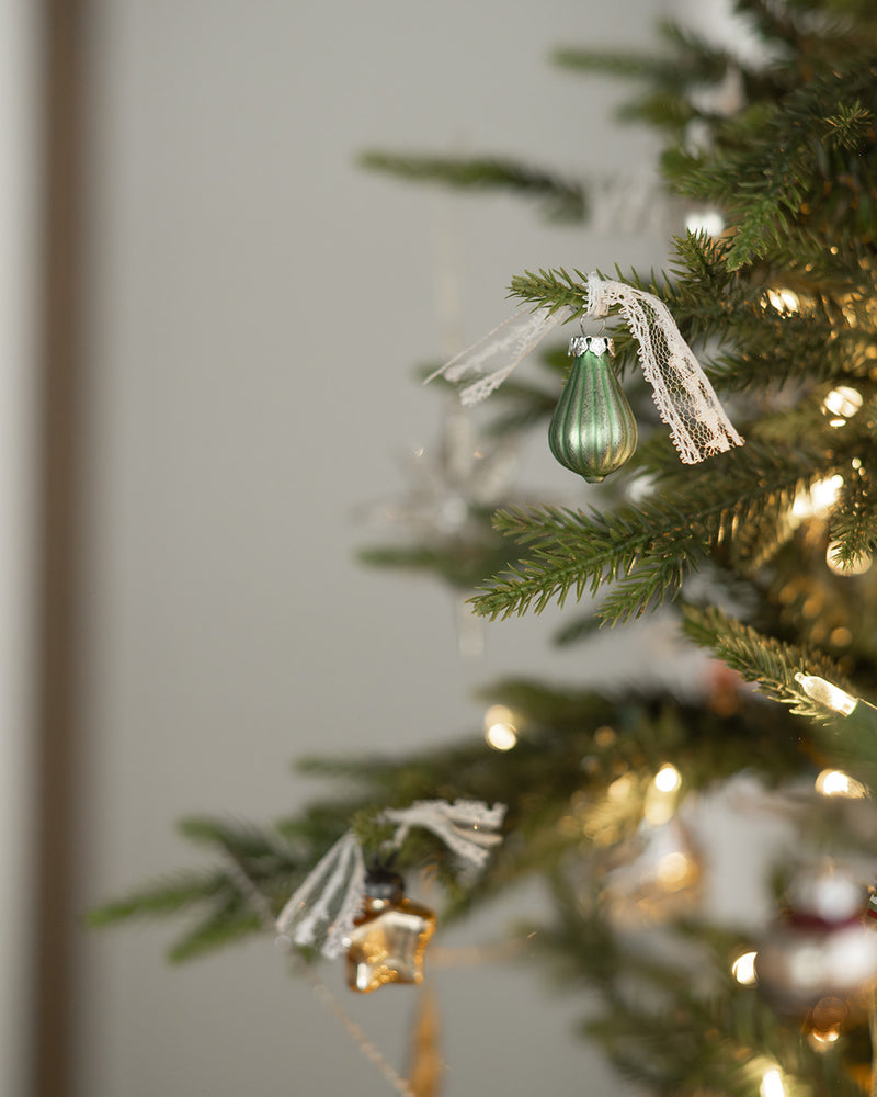 Hand Painted Glass Ornaments - Set of 20