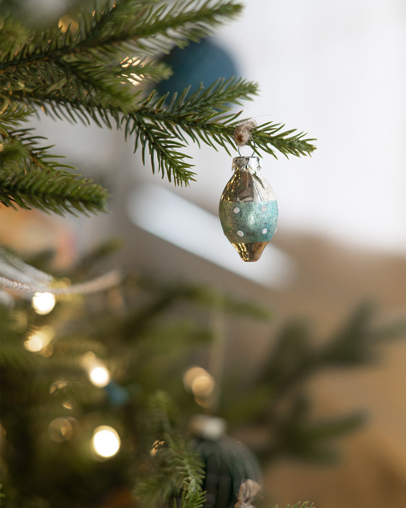 Hand Painted Glass Ornaments - Set of 20