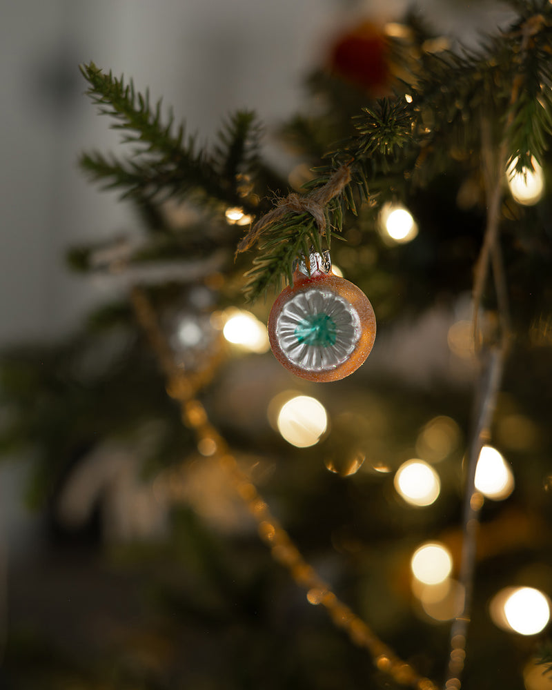 Hand Painted Glass Ornaments - Set of 20