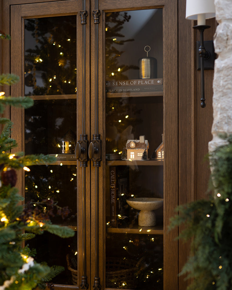 Glittered House Ornament