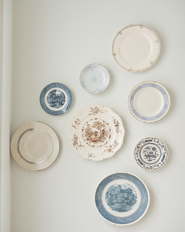 Vintage Plate Set - One of A Kind