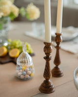 Wooden Candle Holders Set - One of A kind