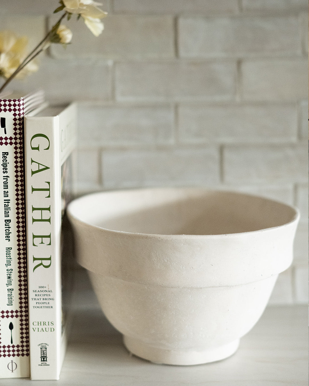 Sloan Paper Mache Bowl