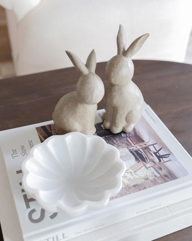 Marble Petal Dish