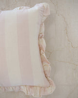 Blush Pembroke Stripe Pillow