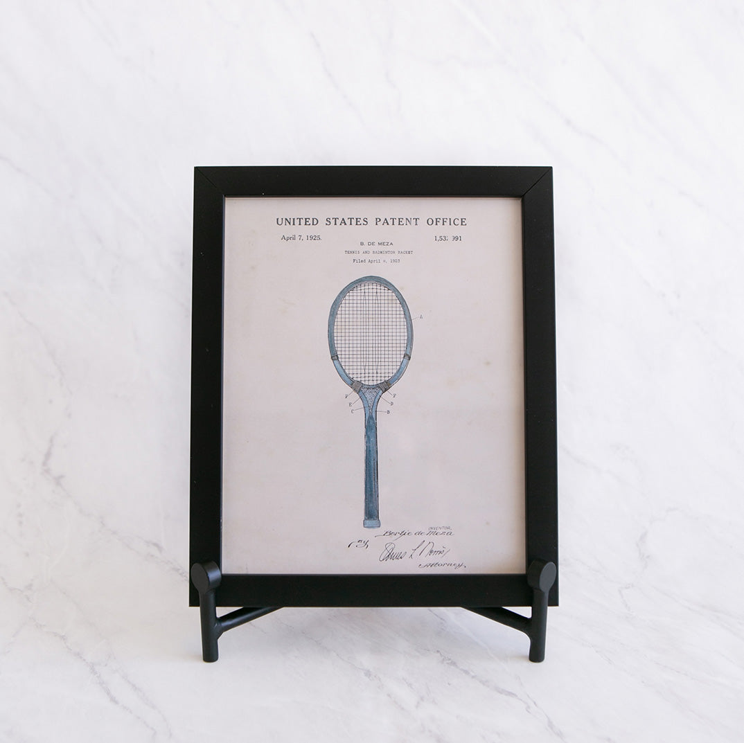 Racquet Framed Art
