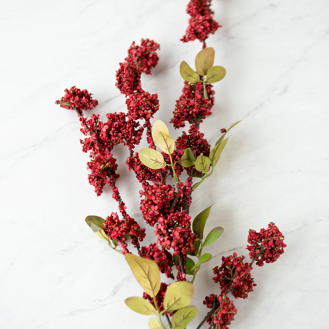 Burgundy Berry Spray