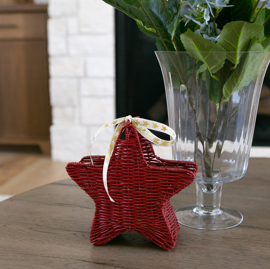Wicker Star Basket - One of a Kind