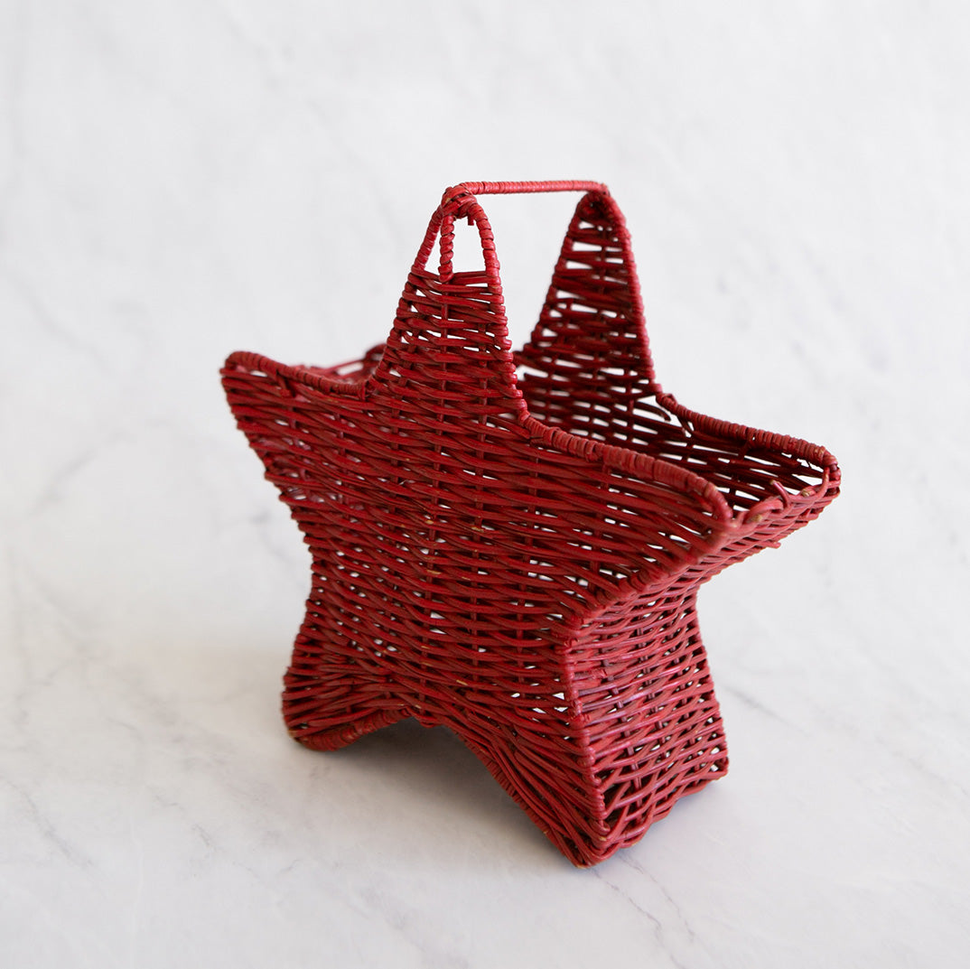 Wicker Star Basket - One of a Kind