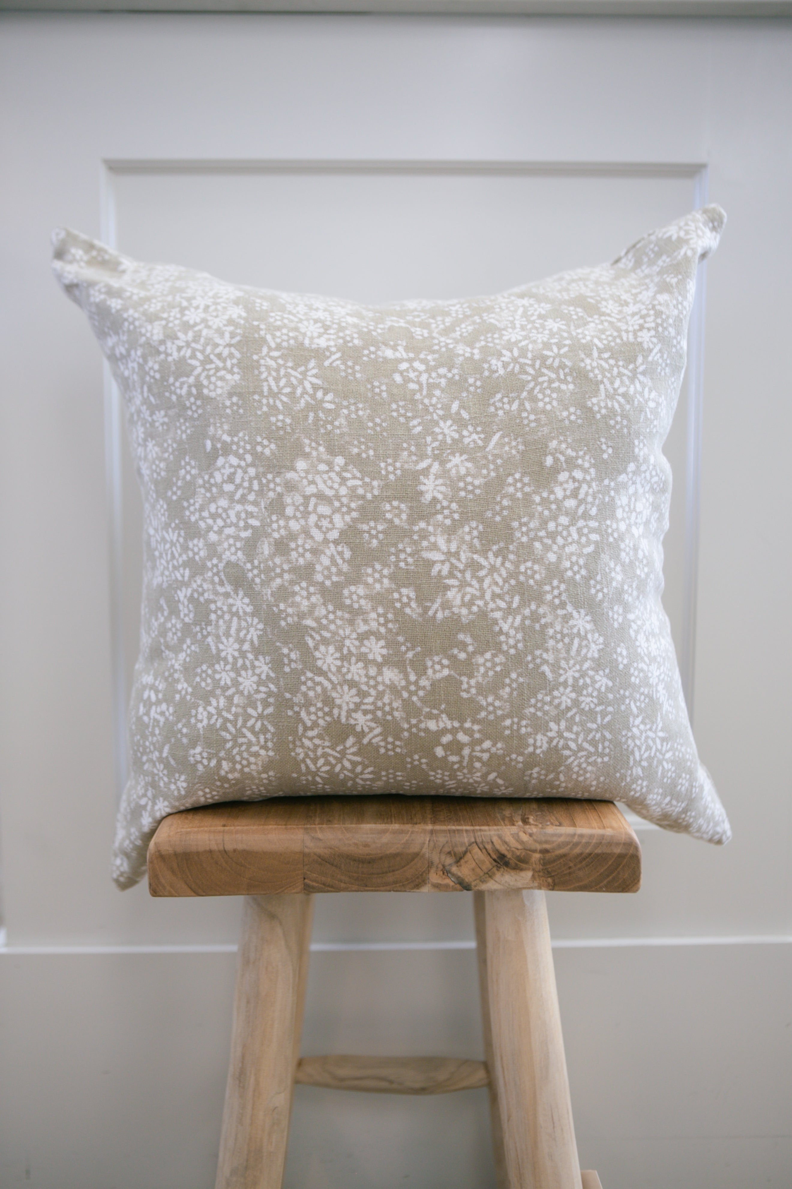 Iris Floral Pillow Cover