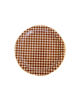 Round Check Plate - Set of 8
