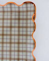 Scallop Plaid Plate - Set of 8