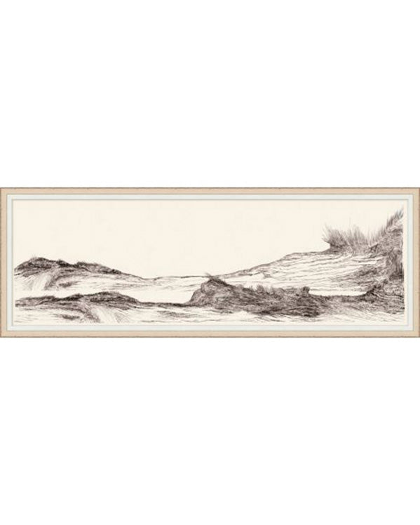 Shore Sketch Art - Framed