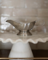 One of a Kind Silver Plated Gravy Boat