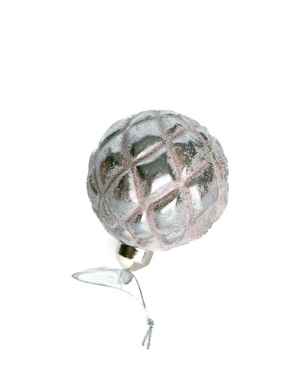 Frosted Carve Ornament