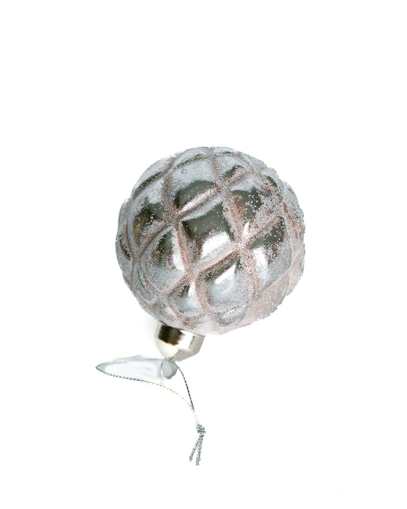 Frosted Carve Ornament