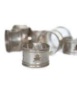 One of Kind Silver Napkin Rings