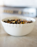 Stoneware Skull Bowl