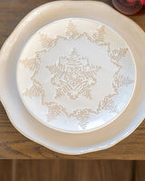 Snowflake Plate - Set of 4 (2 styles)