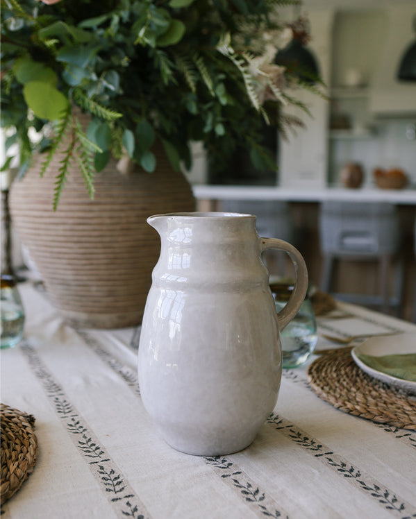 Stoneware Pitcher