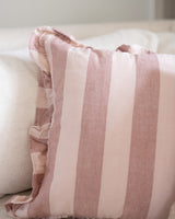 Mauve Pembroke Stripe Pillow