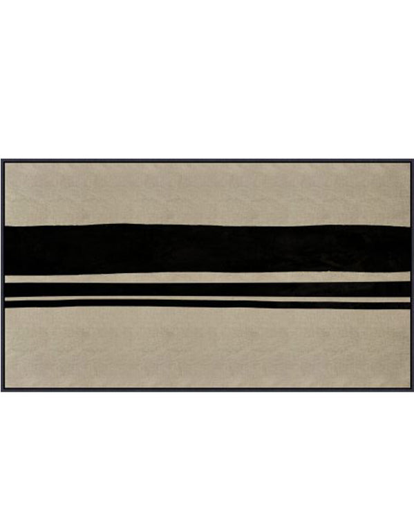 Linen Stripe - Framed