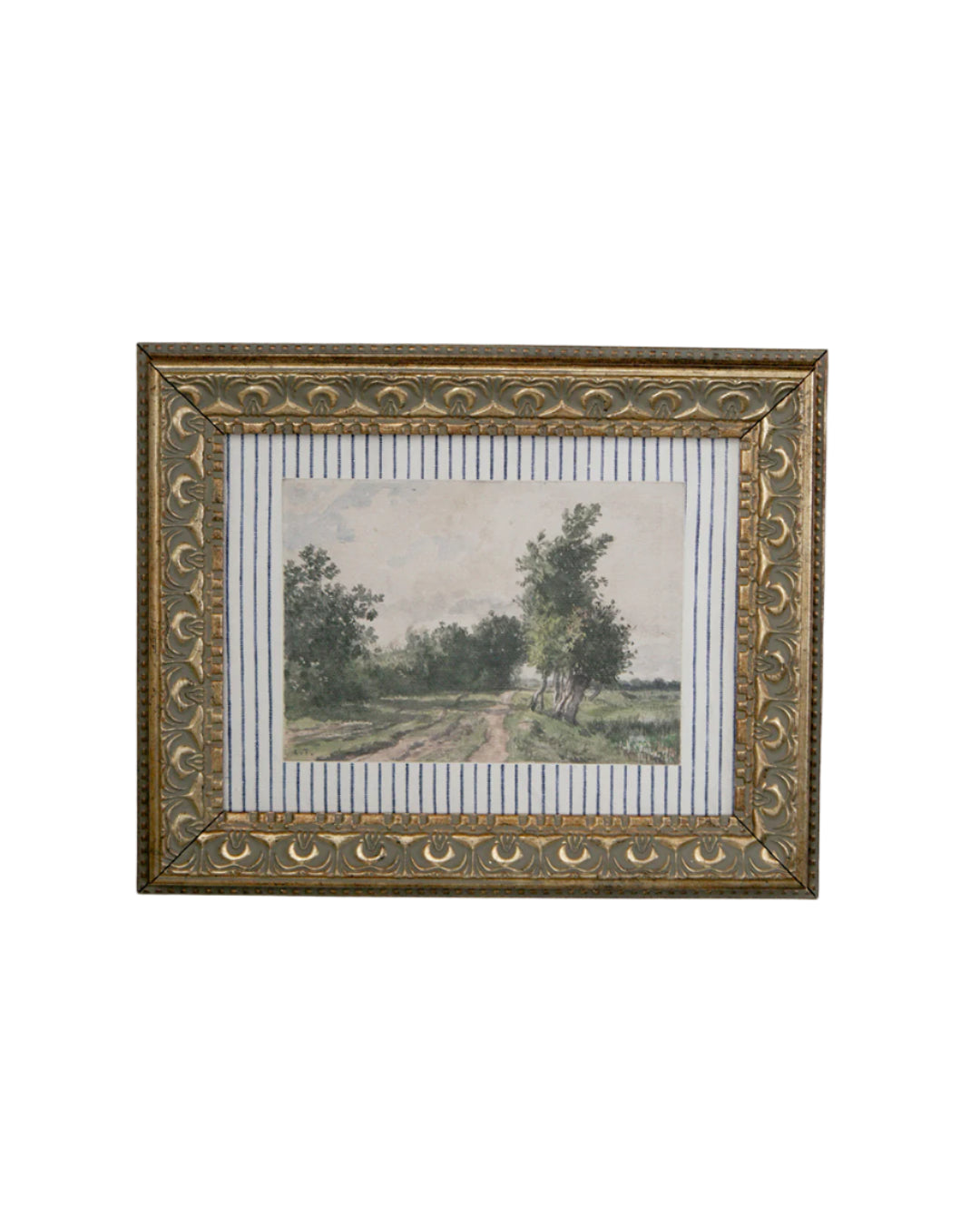 Pinstripe Framed Art