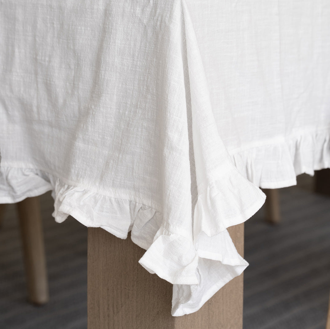 Finley Ruffle Tablecloth