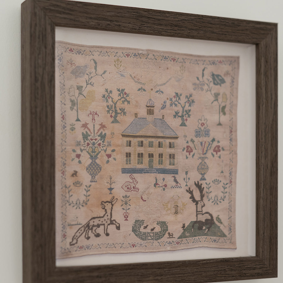 Vintage Tapestry Framed Art