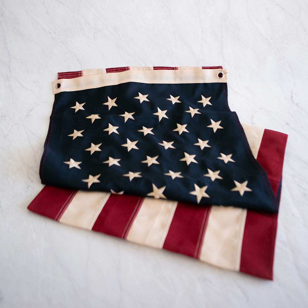 Americana Vertical Banner with Grommets