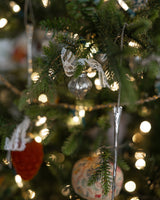 Mini Silver Ornaments - Set of 9