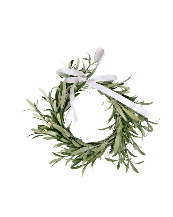 Lavender Leaf Wreath - Small