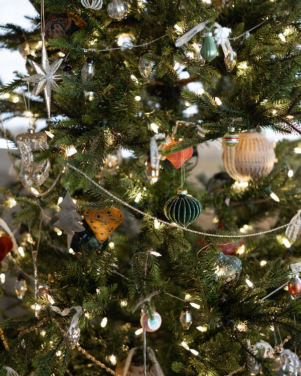 Silver Lane Ornaments - Set of 2