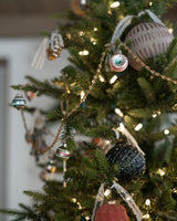Amber Drop Beaded Garland