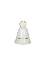 One of Kind Ivory Porcelain Bell