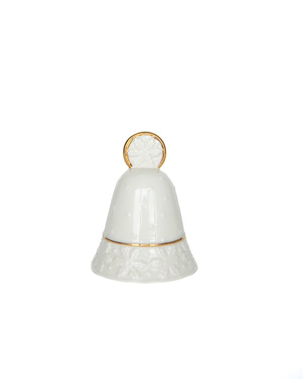 One of Kind Ivory Porcelain Bell