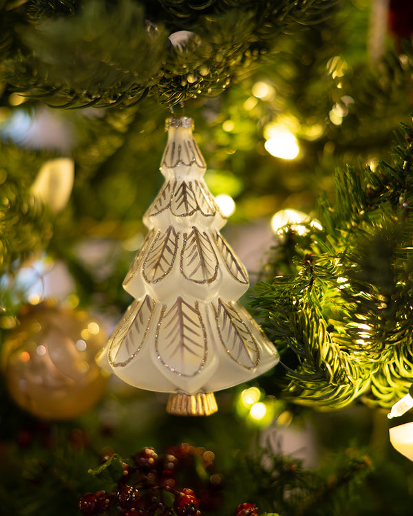 Golden Pines Ornament