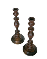 One of Kind Wooden Candlesticks