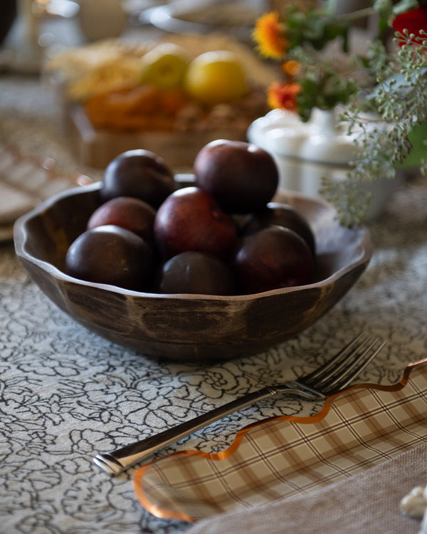 Deep Wood Bowl