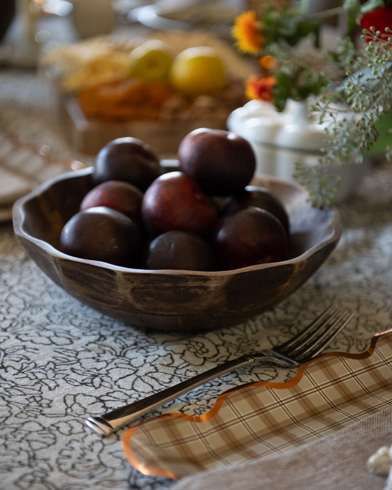 Deep Wood Bowl