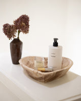 Hand Carved Wooden Heart Bowl