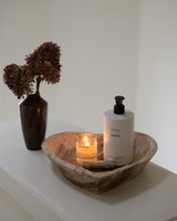 Hand Carved Wooden Heart Bowl