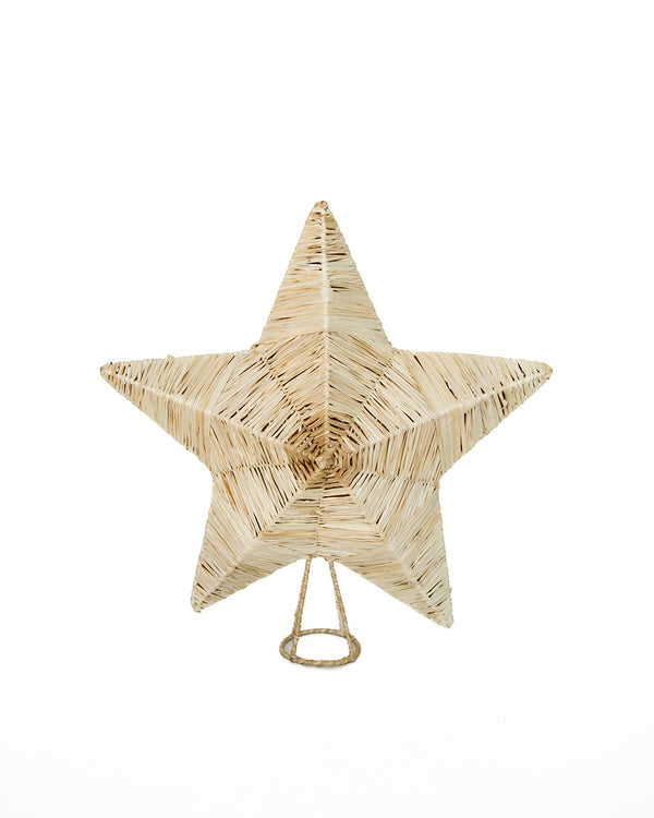 Woven Star Tree Topper