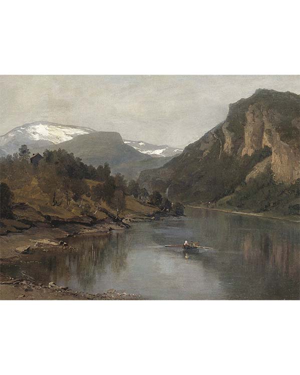 Mountain River Print