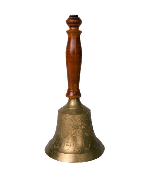 Aged Brass Bell - One Of A Kind