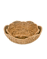 Braided Bowls w/ Scalloped Edge, Set of 2