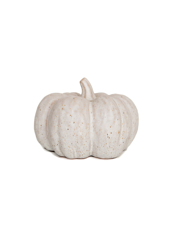 Stoneware Speckled Pumpkin