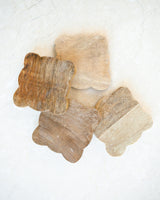 Scalloped Coasters - Set of 4